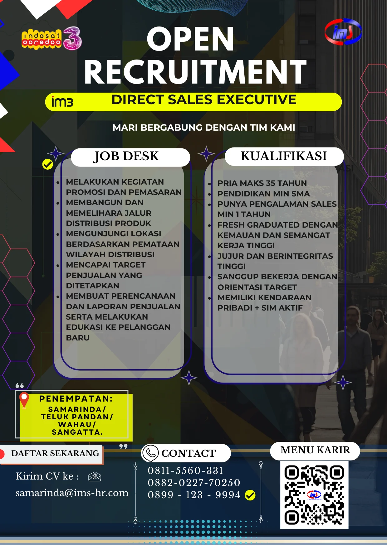 DIRECT SALES EXECUTIVE (INDOSAT)