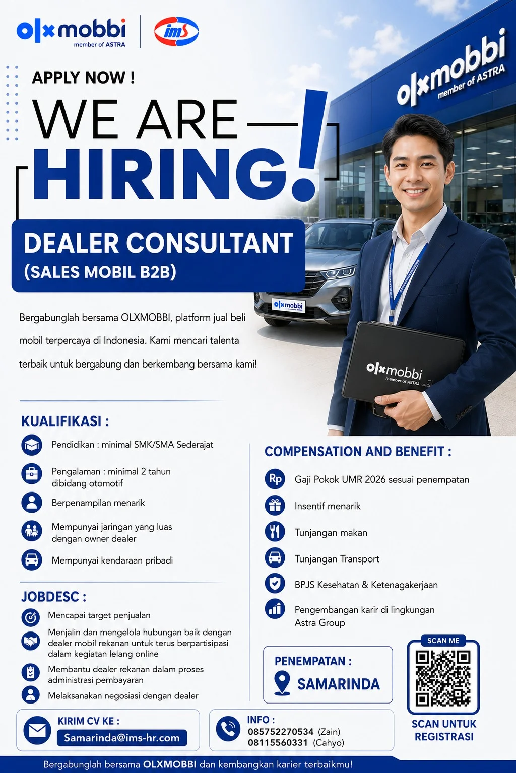 dealer consultan olx