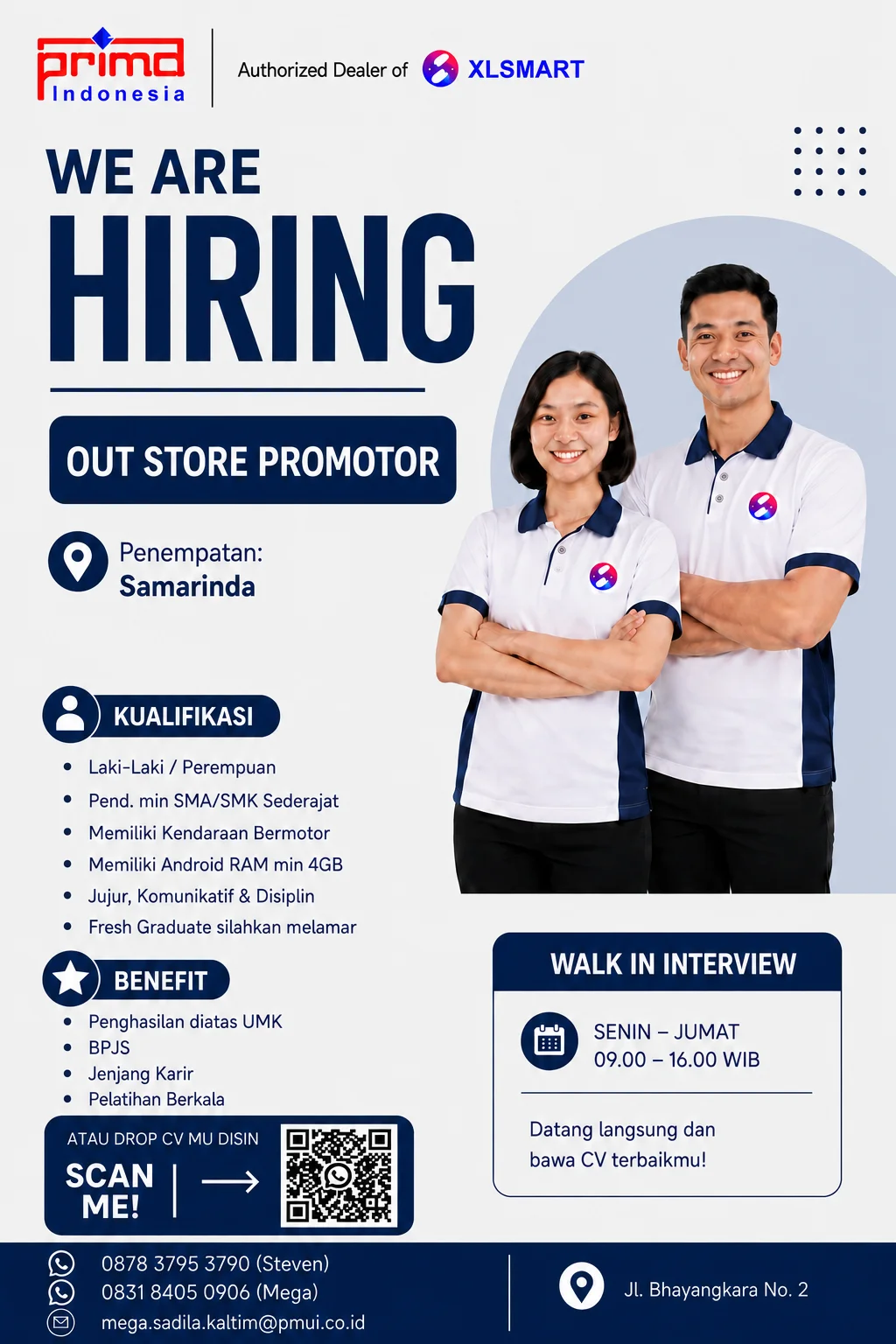OPEN RECRUITMENT PROMOTOR OUT STORE